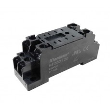 KS 2CO ECO; Монтажная колодка на Дин-Рейку для реле KRM, KMY; 2C, 12А