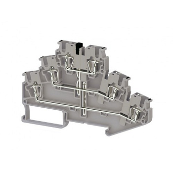 Пружинная клемма серии премиум SRD 2,5-3FK (Серый)