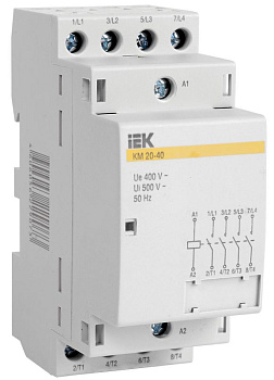 Контактор модульный КМ40-40 AC/DC ИЭК