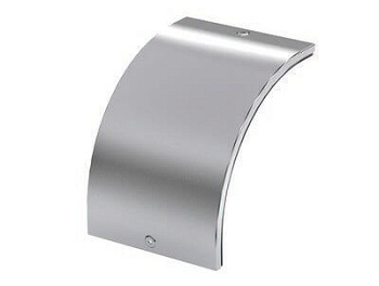 Крышка на угол CD 90 вертикальный внеш. 90° осн.100, RAL7004