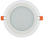 Светильник LED ДВО 1621 со стекл. круг 12Вт 4000К IP20 IEK