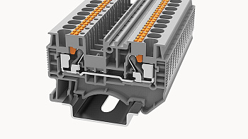 DS4-01P-11-00A(H), Клемма PUSH-IN, 4 мм.кв., серый, шт