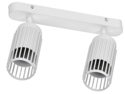 Светильник 4208 настенно-потолочн. 2хGU10 белый IEK