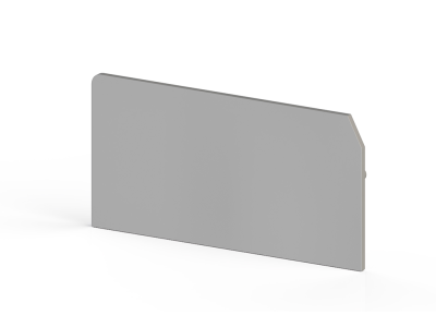 Концевой сегмент на клеммники ASK 2*, (бежевый); NPP ASK2