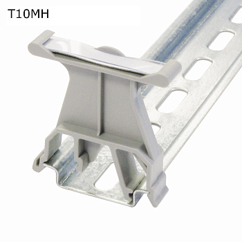 Держатель маркировки на DIN-рейку, серый