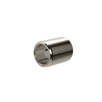 Ниппель M16x1,5, никелированная латунь