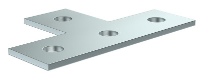 Пластина соед. T-образная для STRUT-профиля HDZ IEK