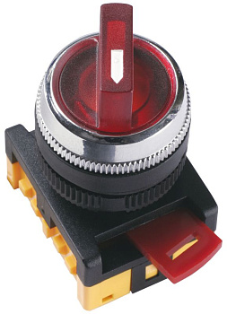 АNС-22-2  на 2 фикс.полож.красный неон/240В I-O 1з+1р ИЭК