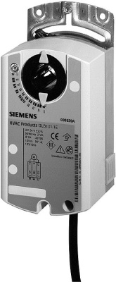 Привод воздушной заслонки, поворотный, 5 Nm, 3-поз., AC 24V