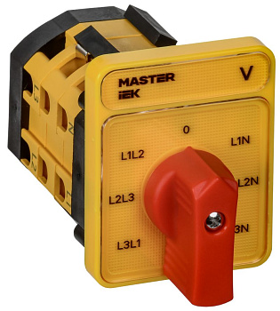 Перекл. кулачк. станд. рук. 16А сх. 66 MASTER IEK