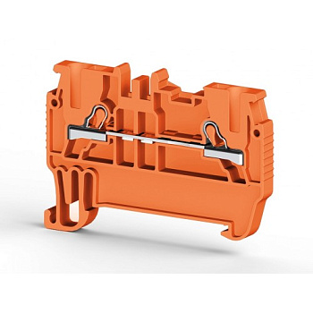 PYK 1,5M ; Клеммник пружинный быстрозажимной (Push in), 1,5мм.кв. (оранжевый)