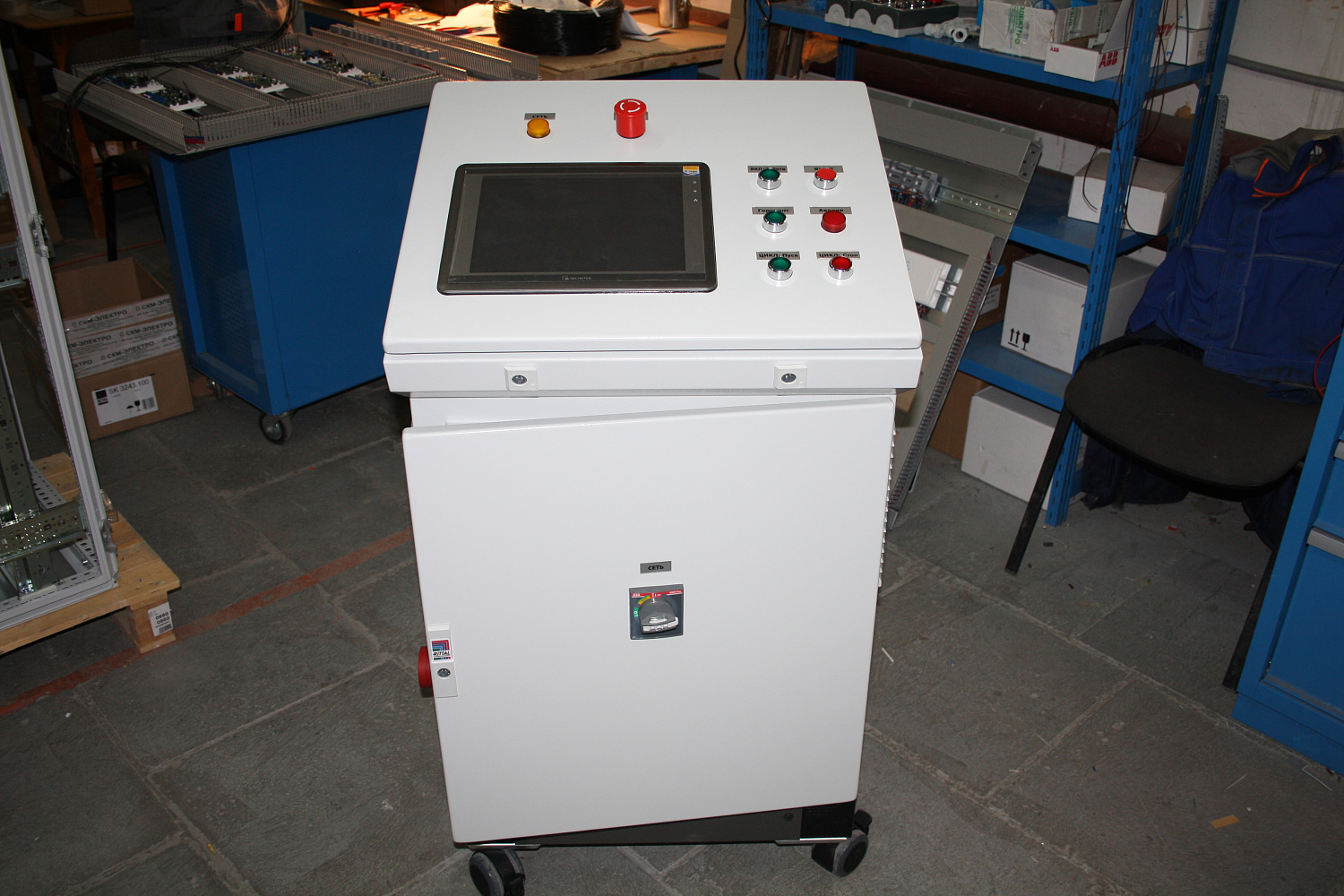 Электрощиты для ЦАГИ: управление аэродинамической испытательной установкой