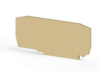 Концевой сегмент на клеммники YBK S*/ YBK I* (бежевый); NPP YBK S/YBK I