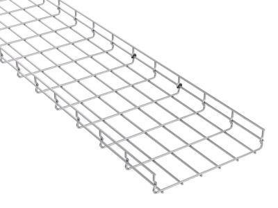 Проволочный лоток 50х150 L3000, RAL9006