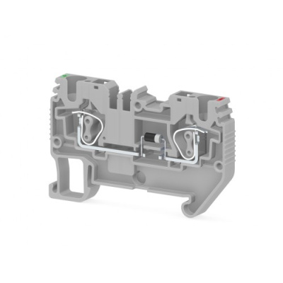 Пружинная клемма серии  SRD 4D_A (Серый)