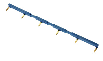 6-полюсный шинный соединитель для розеток 94.02, 94.03, 94.04, 94.04.9