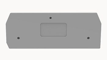 D-WS16-01P-11-00A(H), Концевая крышка, для WS16, серый, шт