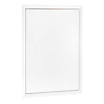 Люк ревизионный пластик с нажим. замком 300х400 (ШхВ внутр.) EKF Basic