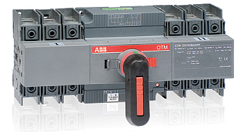 Реверсивный рубильник OTM100F3CMA230V с моторным приводом 3п