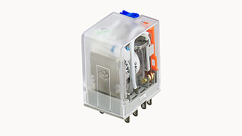 DRPE-4C-LR-A220-07A(H),  Реле 4СО, 230VAC, 5A, c индикац./тест.кн, шт