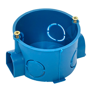 Коробка установочная КМТ-010-002 для твердых стен (68х42) с саморезами IP20 EKF PROxima Коробка установочная КМТ-010-002 для твердых стен (68х42) с саморезами IP20 EKF PROxima