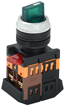 АNСLR-22-3  на 3 фикс.полож.зеленый неон/240В I-O-II 1з+1р ИЭК
