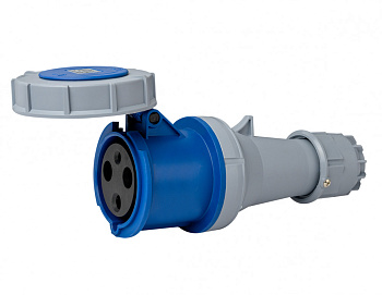 Розетка перен. 2Р+РЕ 125А 220В IP67 РП-103