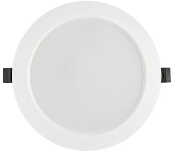 Светильник LED ДВО 1614 белый круг 20Вт 4000К IP20 IEK