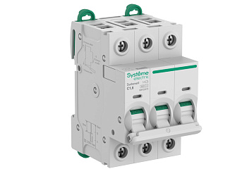 Systeme9 Автоматический выключатель (АВ) C 1.6A 3P 6kA 400В