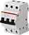 Автоматический выключатель 3-полюсной SH203 C 4