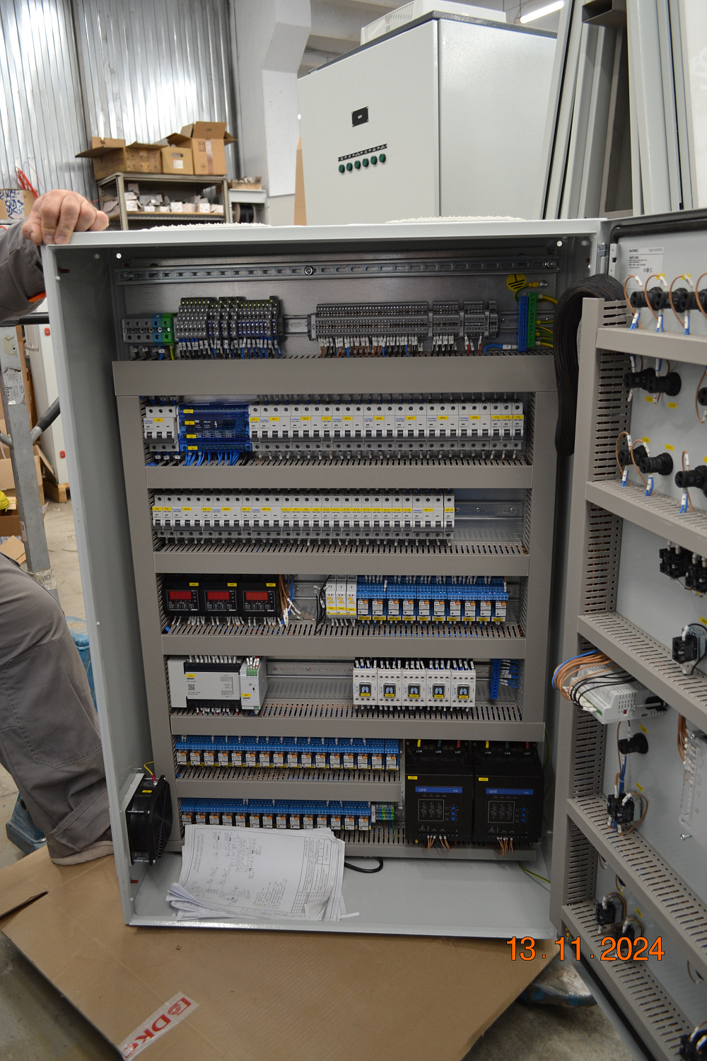 Шкаф автоматизации котельной установки