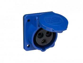 Розетка щитовая 413 2Р+РЕ 16А 220В IP44 РЩ-102