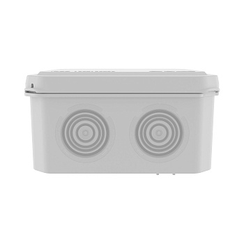 Коробка ответвительная с 8+2 кабельными вводами д.25/20 мм,IP55,100х100х50 мм 