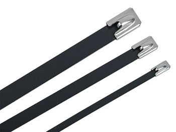 Хомут стальной ХСт 7,9х150мм с пол. покр. (100шт/упак) IEK