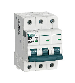 Авт. выкл. 3P 2A х-ка B ВА-105 10кА