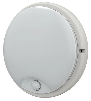 Светильник LED ДПО 4200Д 12Вт IP54 6500K круг бел. ИК ДД IEK