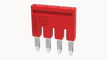 DFB2.5-04P-11-00A(H), 4П, Перемычка DFB для клемм DS, 2.5 мм.кв, серый, шт