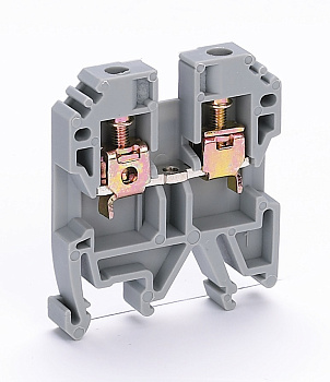 Зажим наборный 35А 4мм2 ЗН-101 серый