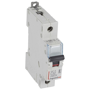 Автоматический выключатель DX3-E C32 1П 6000/6kA