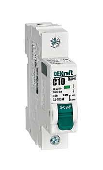 Авт. выкл. без теплозащиты 1P 10А х-ка C 6кА ВА-103M