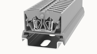 WS2.5-DIN35-01P-11-00A(H), Клемма пружинная WS, 2.5 мм.кв., серый, шт