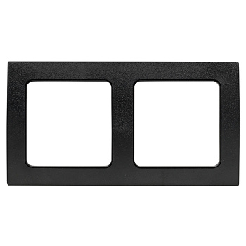 Стокгольм Рамка 2-местная черная EKF PROxima