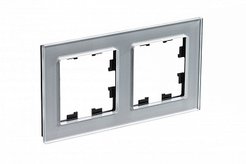 ATLASDESIGN NATURE 2-постовая РАМКА, ОРГАНИЧЕСКОЕ СТЕКЛО АЛЮМИНИЙ