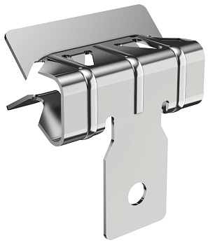 Зажим балочный 8-14мм с ушком и резьбой М6 HDZ IEK Зажим балочный 8-14мм с ушком и резьбой М6 HDZ IEK