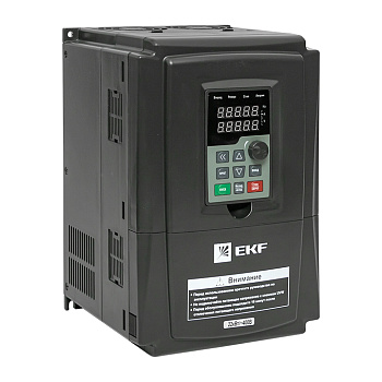 Преобразователь частоты 22/30кВт 3х400В с торм. модулем VECTOR-100 EKF PROxima Преобразователь частоты 22/30кВт 3х400В с торм. модулем VECTOR-100 EKF PROxima
