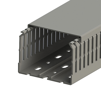 KKD 8060; Перфорированный короб с крышкой, 80x60 (ШxВ)(28м/упак)