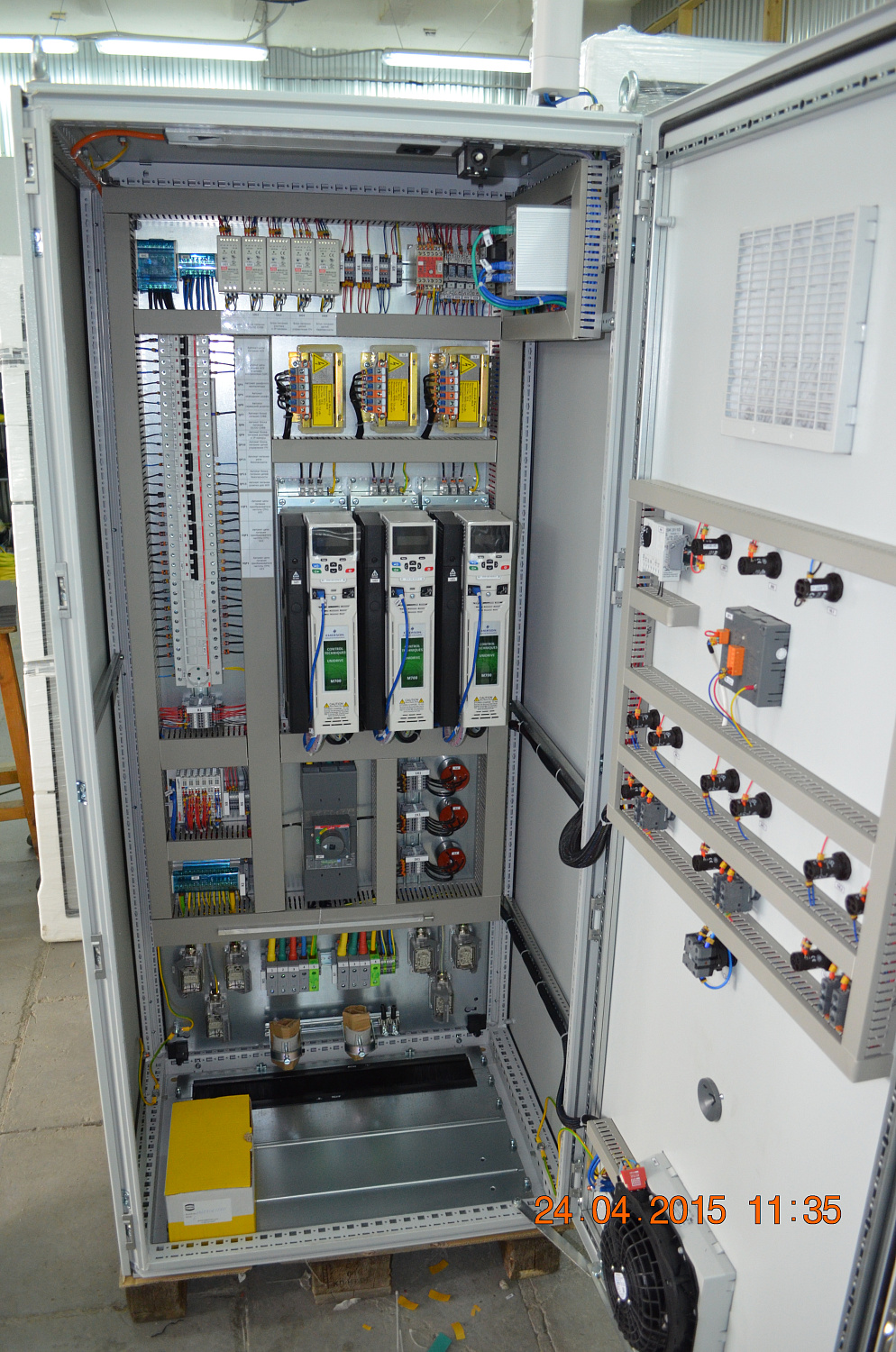 Электрощиты для ЦАГИ: управление аэродинамической испытательной установкой