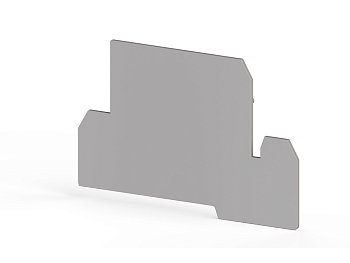 Концевой сегмент на клеммники AVK 4FS, (бежевый);  NPP AVK 4FS