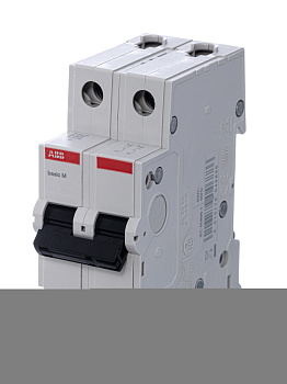 Автоматический выключатель 2P, 10A, C, 4,5кА, BMS412C10