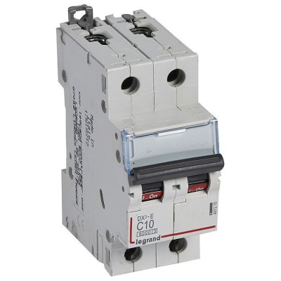 Автоматический выключатель DX3-E C10 2П 6000/6kA